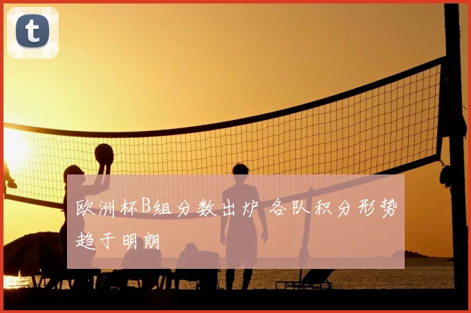 欧洲杯B组分数出炉 各队积分形势趋于明朗